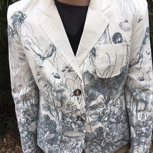 Anthropology Daughters  Sea Nettle Blazer 0